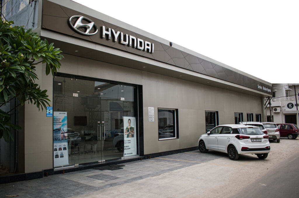 Roshan Hyundai Car Service Centre Bais Godam